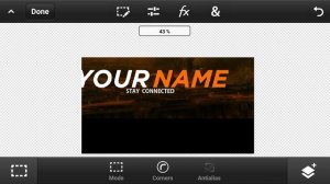 How To Make An Easy/Professional Channel Banner On Android (Ps Touch)(2017)
