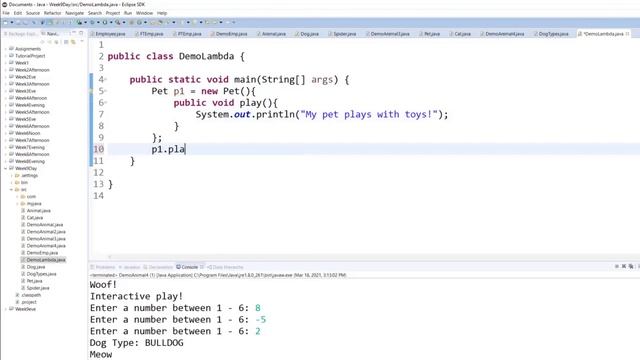 Java Lambda Expressions