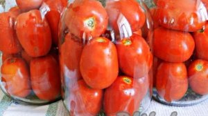 Помидоры, маринованные с базиликом на зиму