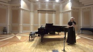 Э.Каваллини Каприс op.2 N6 исполняет Анна Петрова (кларнет)