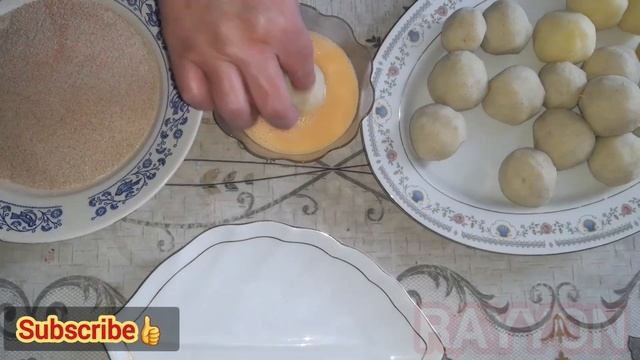 ХРУСТЯЩИЕ КАРТОФЕЛЬНЫЕ ШАРИКИ С СЫРОМ 2023