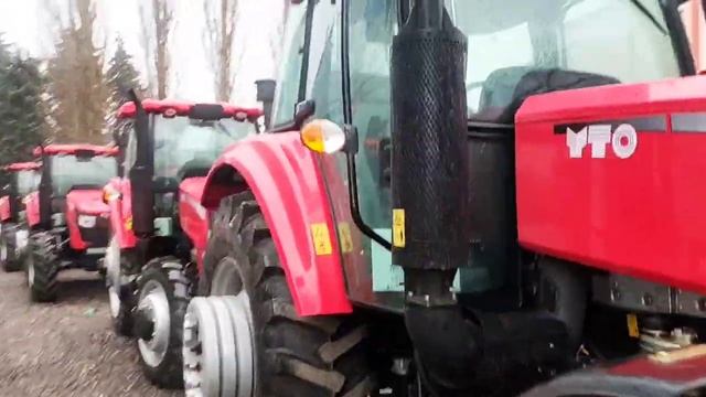Красная Армия. Склад тракторов YTO перед выставкой ЮгАгро 2023 смотреть онлайн