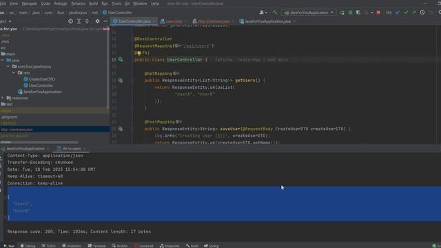 Start using Intellij Idea Http Client смотреть онлайн