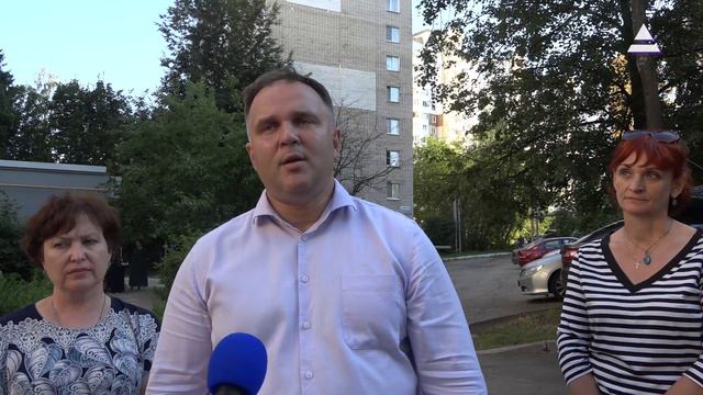 Вопросы от жителей. Встреча у дома 25 в мкр. Заозерный