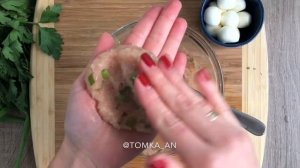 Котлеты с моцареллой в духовке