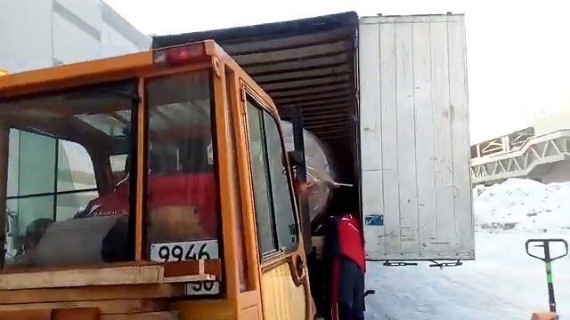 Погрузка Оборудования. Москва 2018, Март, Крокус Экспо. смотреть онлайн