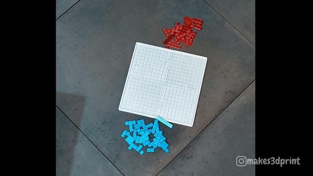 BLOKUS Travel Size Board Game 3D printed DIY 🎮🎲🕹️ смотреть онлайн