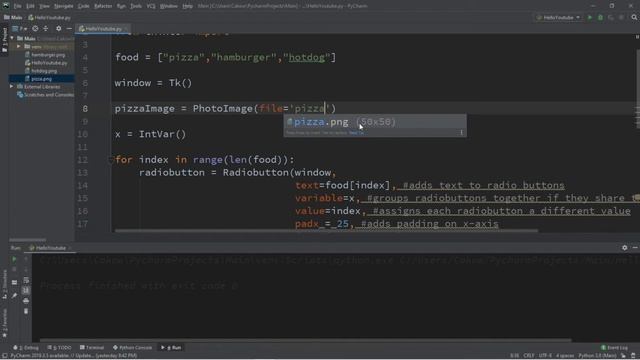 Python GUI radiobuttons ?