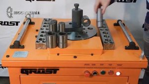Станок для гибки арматуры GROST RB40SA, обзор гибщика арматуры