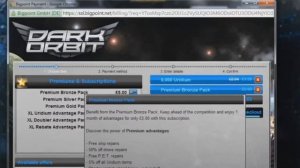 Dark Orbit Main Page Tutorial | Part 1/4