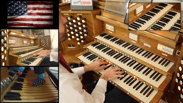 ? John Philip Sousa - The Stars and Stripes Forever (Organ) | St Laurenskerk, Rotterdam смотреть онлайн