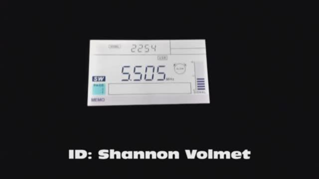 02.06.2018 19:53UTC, [sw, air], Shannon Volmet, 5505кГц, USB