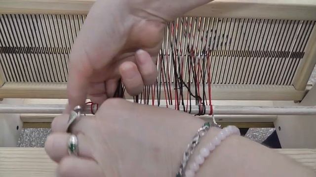 Ткачество на настольном ткацком станке. Часть 1. Заправка станка