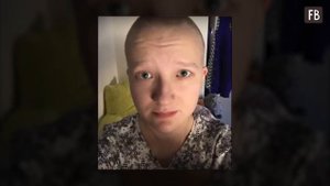 Девушка побрилась налысо, чтобы показать, как вырастают волосы за один год