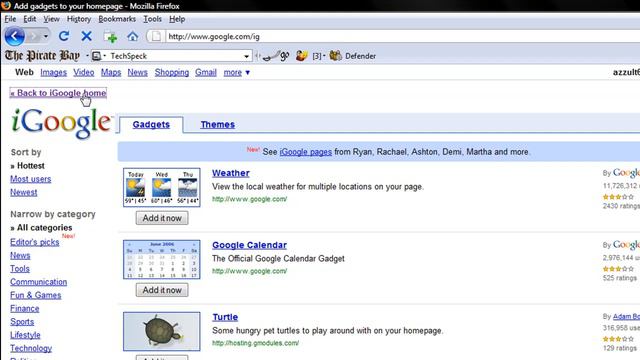 Cool New Homepage - igoogle смотреть онлайн