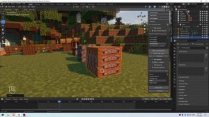 Episode 12: Placing + Animating Blocks & using UV Editor | Create Minecraft Animations using Blende