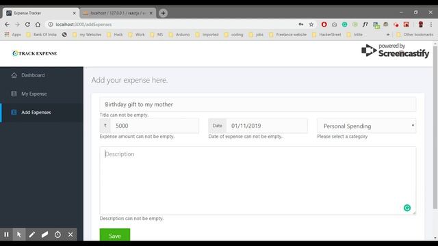 ReactJS + Laravel 6 Expense tracking system. смотреть онлайн
