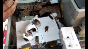 How to repair v380 ptz bulb camera|| WiFi smart ip camera repair review bangla.