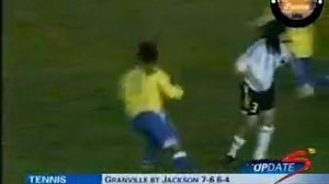 caño de juampi sorin a ronaldinho!