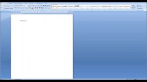 Как распечатать документ в Microsoft office word 2007