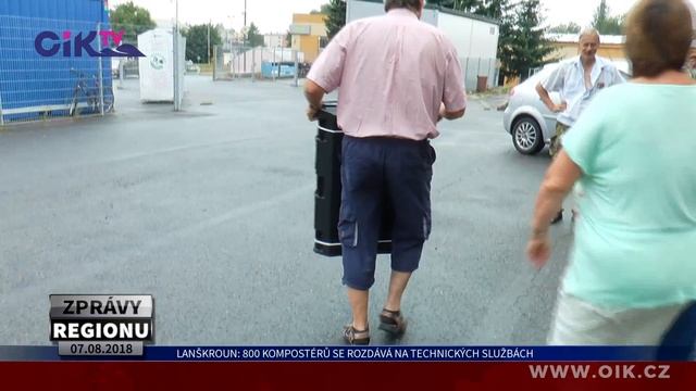Lanškroun: 800 kompostérů se rozdává na technických službách смотреть онлайн