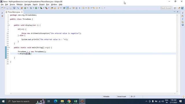 JAVA FAQ # 73 || Difference between throw and throws keywords in Java