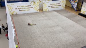 Первое выступление по индивидуальной программе в художественной гимнастике 5 лет