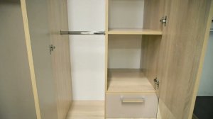 Шкаф для одежды с ящиками Акварель