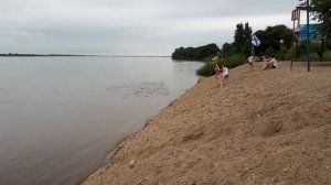 Большая вода на Зее. Благовещенск, 28 июля 2019 г. (моб.)