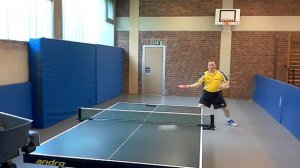 Тренировка1-2014.05.11.Топ-спин липучка, слева и справа.