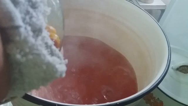 Компот на зиму из абрикоса и алычи. смотреть онлайн