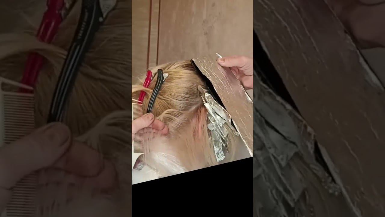 Перламутровый блонд Быстрая техника Контуринг+Баллаяж смотреть онлайн