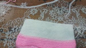 Самый лёгкий способ вязания тапочек.Тапочки спицами