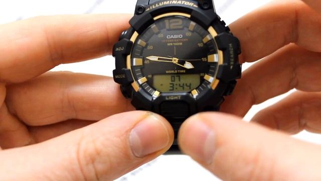 Часы Casio Illuminator HDC-700-9A - видео обзор от PresidentWatches.Ru смотреть онлайн