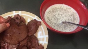 Америка . Жареная печень . Очень вкусная ! Бабушкин рецепт. Секрет приготовления мягкой печени