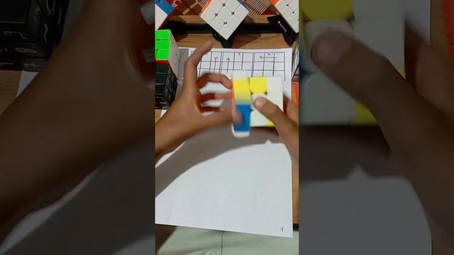 How to solve 3/3 Rubik's cube in easy way with algorithms #shots  @chotucubesolver