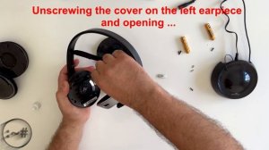 Philips SBC HC8445 WIRELESS Headphones Repair of switches