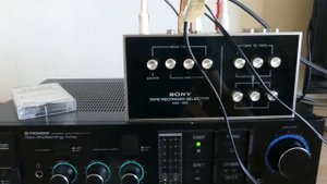 Демонстрация работы аудио селектора  Sony ASS-300