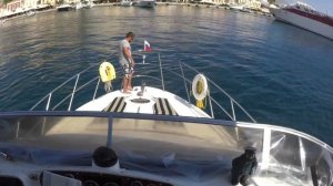 Обучение на моторной яхте в яхтенной школе ЯХТ ДРИМ. Морская практика - поход по греческим островам