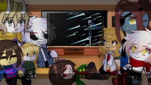 Undertale react to Underverse AMV Resistance 1/?