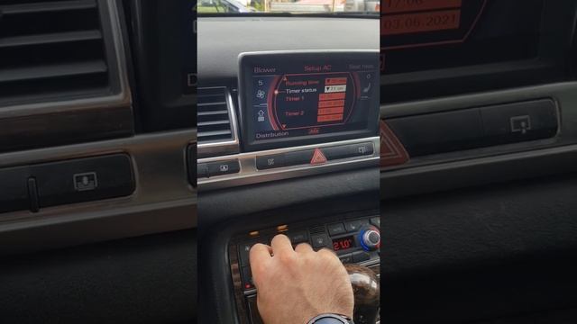 audi a8 aux heater