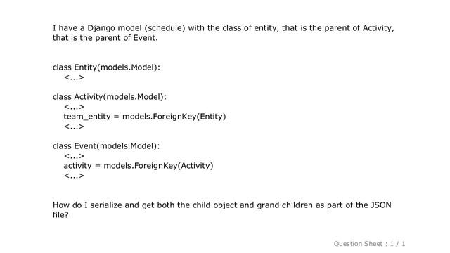 Django : Django serialize to JSON смотреть онлайн