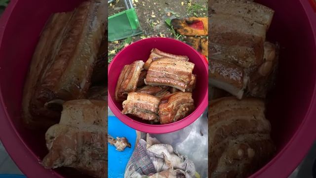 КОПЧЕНОЕ МЯСО! Рыбалка!