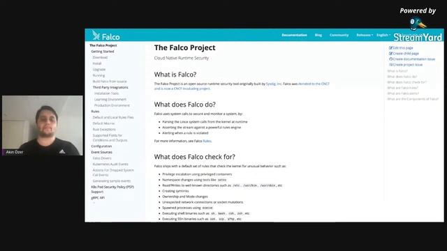CNCF #2 Falco ile Kubernetes için Runtime Security смотреть онлайн