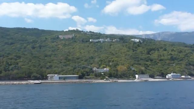 Крым. От Ласточкиного гнезда до Ялты по морю на теплоходе смотреть онлайн