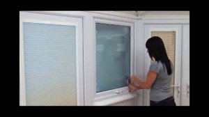 How to fit perfect fit pleated blind