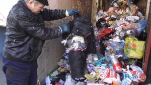 Устранение засора мусоропровода Советская 103 (22 марта 2019)