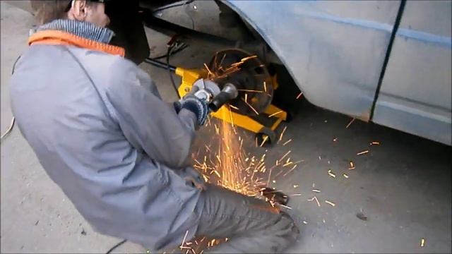 Ремонт чулка на Газели