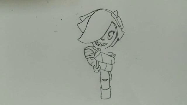 Как нарисовать Колетт из бравл старс смотреть онлайн