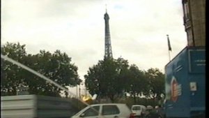 По Парижу на машине часть 1